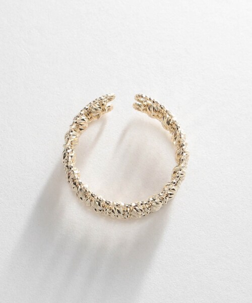 COCOSHNIK（ココシュニック） 指輪 リング K10ハニーカットビーズ