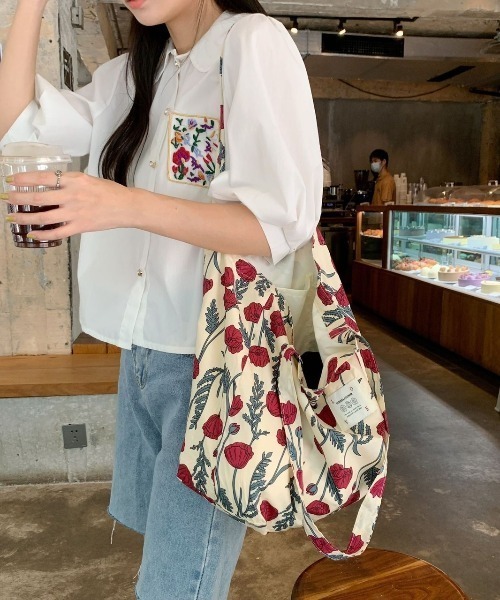 LACーVERT トートバッグ 花柄トートバッグアソート レディース メンズ