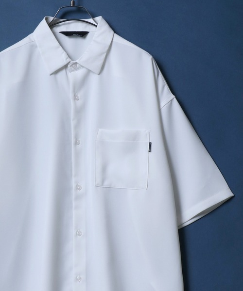 ANPAS シャツ Cool Touch Fabric Natural Stretch Oversized Shirt