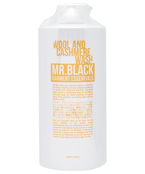 シューケア MR.BLACK / WOOL & CASHMERE WASH 500ml|ZOZOTOWN PayPayモール店|01