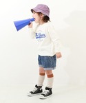 tシャツ デビラボ プリント袖リブ 長袖Tシャ...の詳細画像2