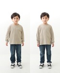 tシャツ デビラボ プリント袖リブ 長袖Tシャ...の詳細画像5