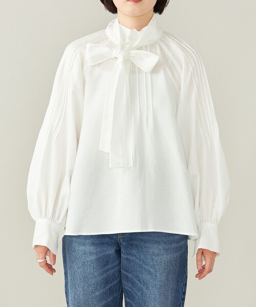 quaranciel ブラウス シャツ quaranciel:「洗濯機可能」ソフト 