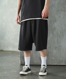 CTHY ハーフパンツ スウェットパンツ ジャージ 短パン ルーズ
