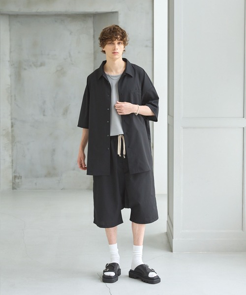 Y-3 ダークグレー サルエルパンツ スウェット素材 Penguin by Munsingwear スウェットパンツ -デサントストア