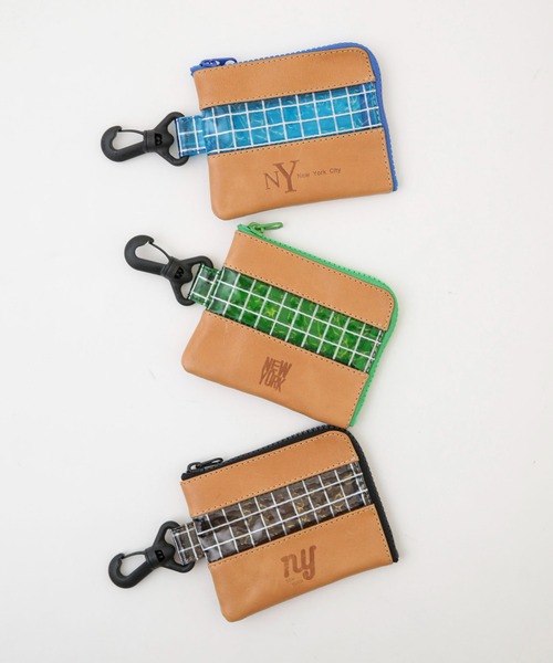 NANO universe（ナノ・ユニバース） ポーチ TAMANIWA/別注 NY logo