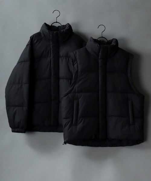 ダウン ダウンジャケット メンズ 「別注」2way detachable sleeve WIDE FIBER DOWN JACKET/袖脱着 ファイバ｜zozo｜06