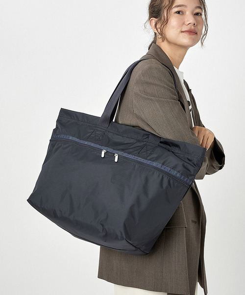 LeSportsac トートバッグ CARLIN ZIP TOP TOTE BAG ディープシー