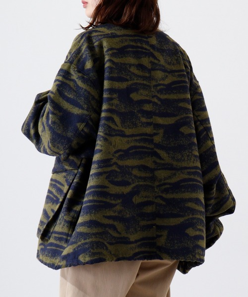 Many men, many minds. ブルゾン アウター ゼブラジャガードブルゾン