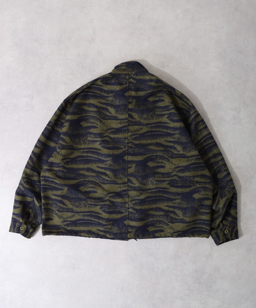 Many men, many minds. ブルゾン アウター ゼブラジャガードブルゾン