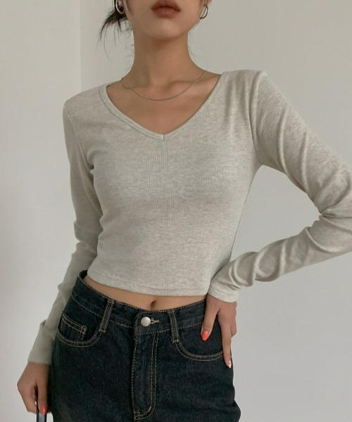 BLACKUP（ブラックアップ） tシャツ 「MADE」 コトムVネッククロップ