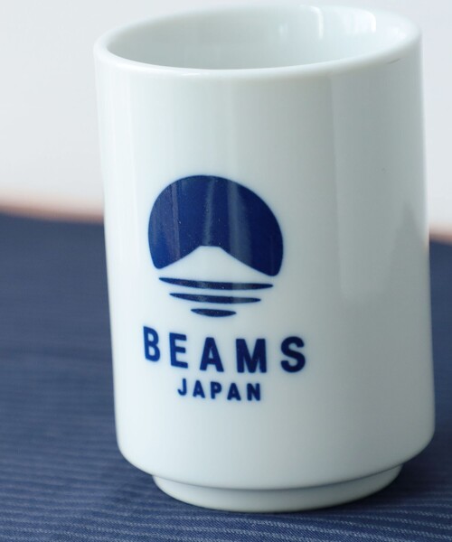 食器 BEAMS JAPAN / ビームス ジャパン ロゴ 寿司湯呑 | BEAMS JAPAN | 01