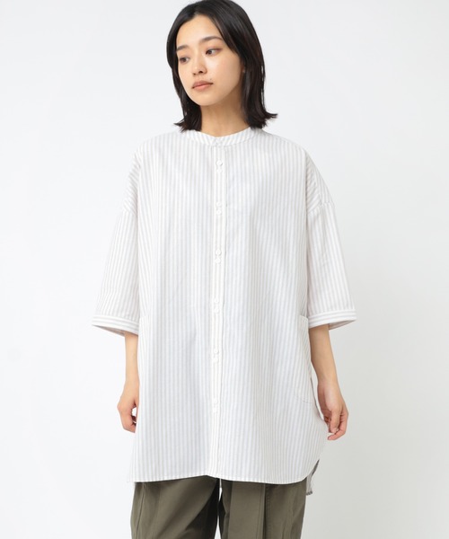 URCH RNA ブラウス シャツ B2815 アトリエチュニックハーフスリーブ