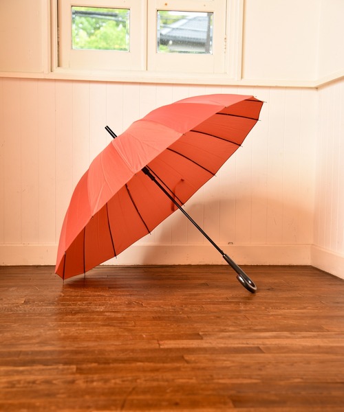 CALIFORNIA OUTFITTERS 傘 3-2D3 和風傘 16本骨 耐風 長傘 60cm