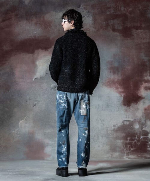 glamb（グラム） コート ジャケット Shaggy Knit Jacket / シャギー