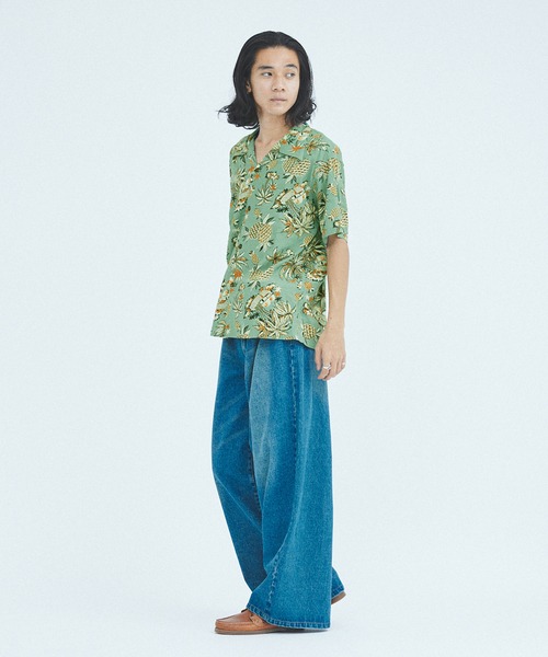 SUN SURF アロハ JOURNAL STANDARDS別注 Lサイズ SUN SURF シャツ × JOURNAL STANDARD / 別注 アロハシャツ Pine