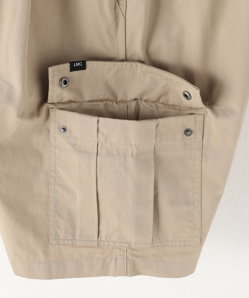 カーゴパンツ 「LMC / エルエムシー」WIDE CARGO SHORTS メンズ