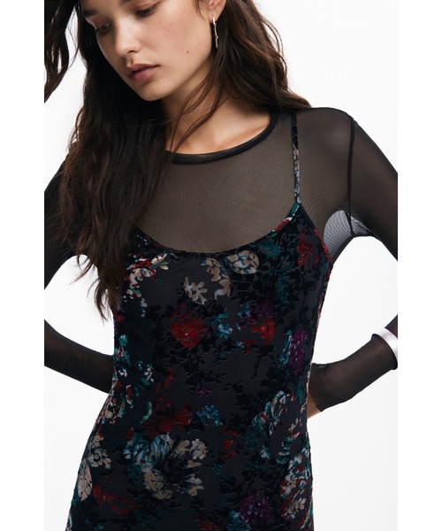 Desigual（デシグアル） ワンピース フローラル ワンピースロング