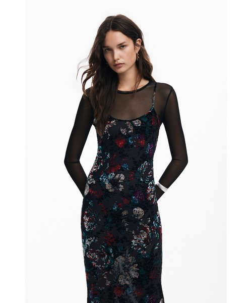 Desigual（デシグアル） ワンピース フローラル ワンピースロング