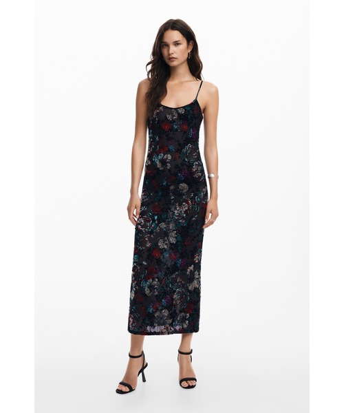 Desigual（デシグアル） パーティードレス ワンピース フローラル