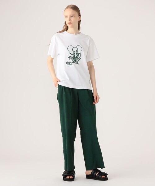 CABaN tシャツ ドライスビンコットン ELEPHANTエンブロイダリー