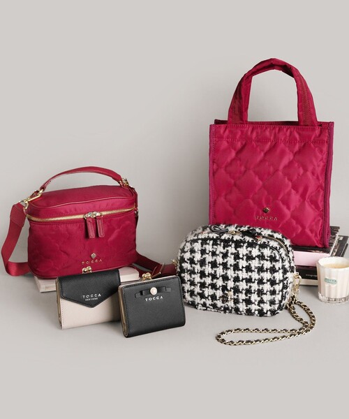 トッカ　tocca TWEED CAMERA BAG  ショルダーバック TOCCA（トッカ） ショルダーバッグ バッグ TWEED CAMERA BAG カメラ