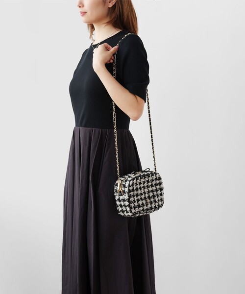 トッカ　tocca TWEED CAMERA BAG  ショルダーバック TOCCA（トッカ） ショルダーバッグ バッグ TWEED CAMERA BAG カメラ