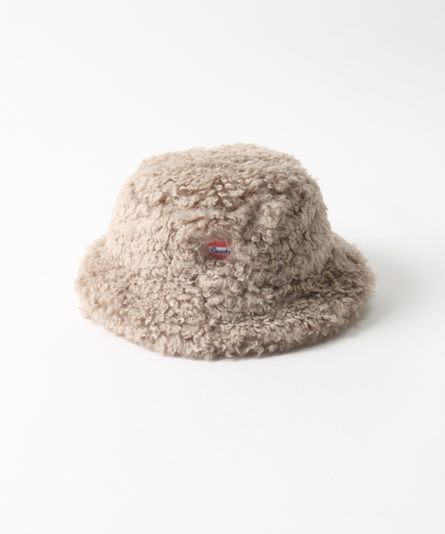 FINESIXXX ファインシックスバケットハット　未使用 BASICKS 帽子 ハット 「BASICKS / ベイシックス」FAUX FUR BIG