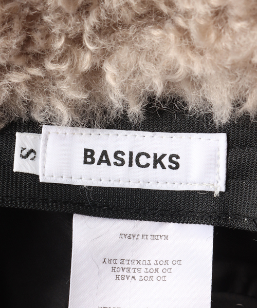 Basicks フリースバケットハット Mサイズ 黒　ベイシックス　ベアーニット BASICKS | Bear Beanie - black – FAB4 ONLINE STORE