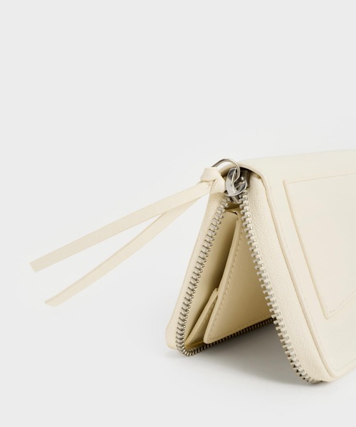 CHARLES ＆ KEITH 財布 Xylia ザイリア ジップアラウンド