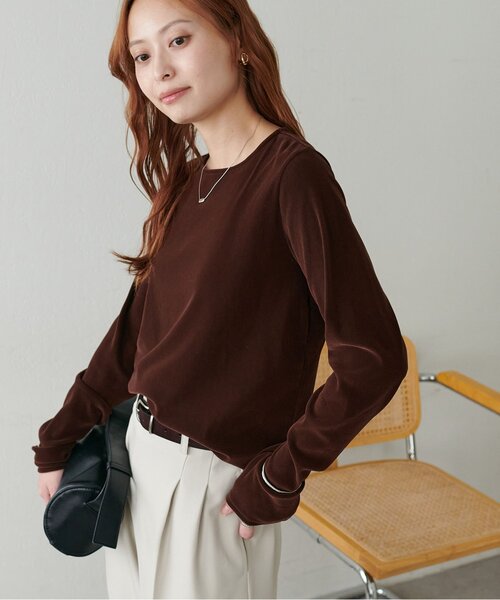 tシャツ 「ベストセラー」フロッキーメッシュロングスリーブ「WEB限定カラーあり」 レディース | Discoat | 14