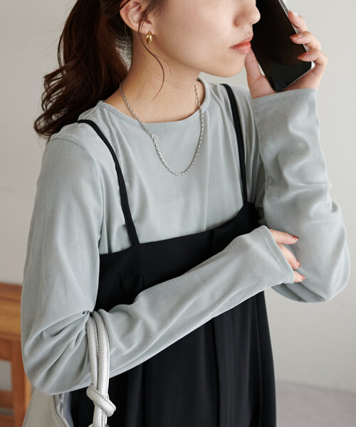 アナイ ANAYI 25SS フラワー刺繍 シースルー ブラウス プルオーバー