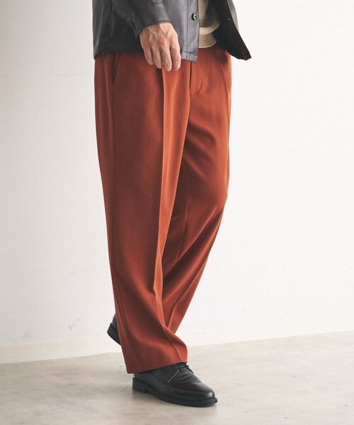 THE SHOP TK パンツ ハリヌキワイドイージーパンツ メンズ : ZOZOTOWN