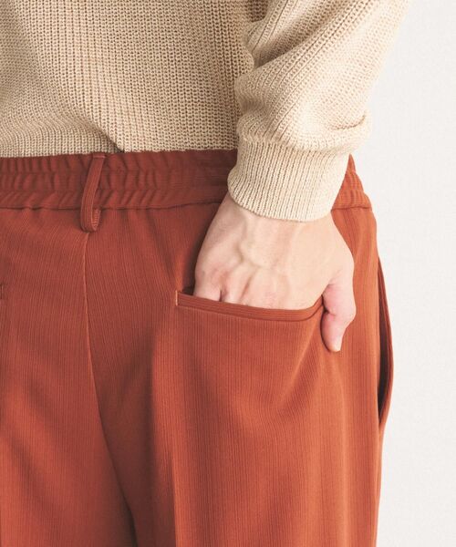 THE SHOP TK パンツ ハリヌキワイドイージーパンツ メンズ : ZOZOTOWN