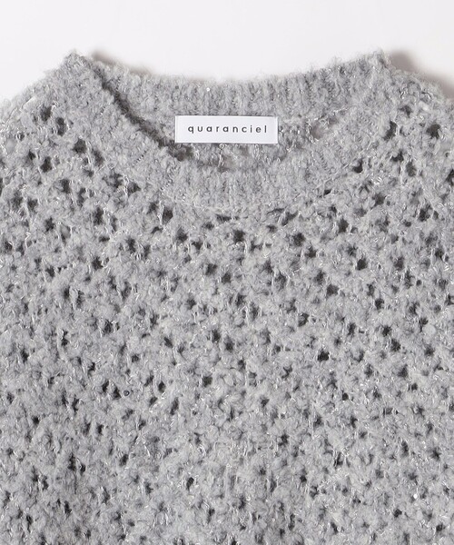 quaranciel ニット セーター quaranciel:「手洗い可能」スパンコール