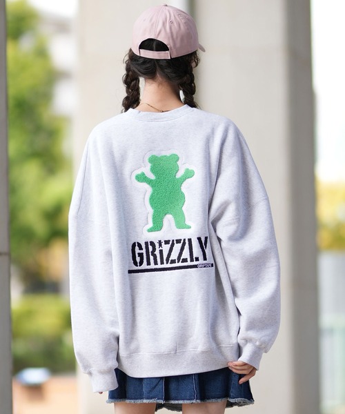 トレーナー スウェット GRIZZLY/グリズリー スウェット 24G3331 レディース GRIZZLY トレーナー スウェット GRIZZLY/グリズリー 24G3331