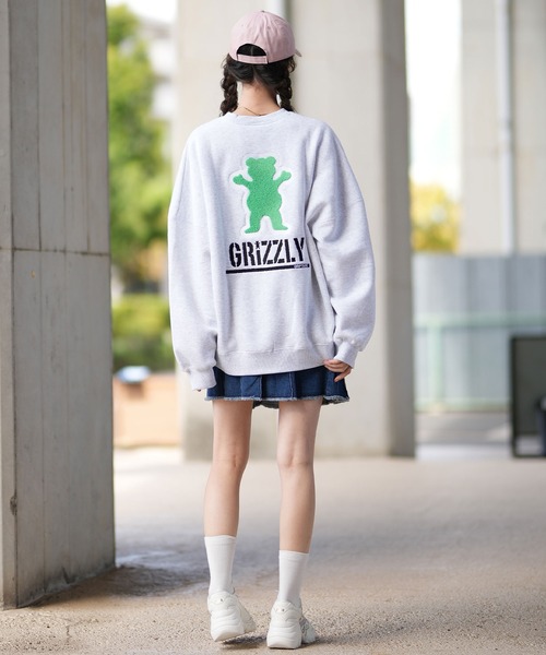 トレーナー スウェット GRIZZLY/グリズリー スウェット 24G3331 レディース GRIZZLY トレーナー スウェット GRIZZLY/グリズリー 24G3331