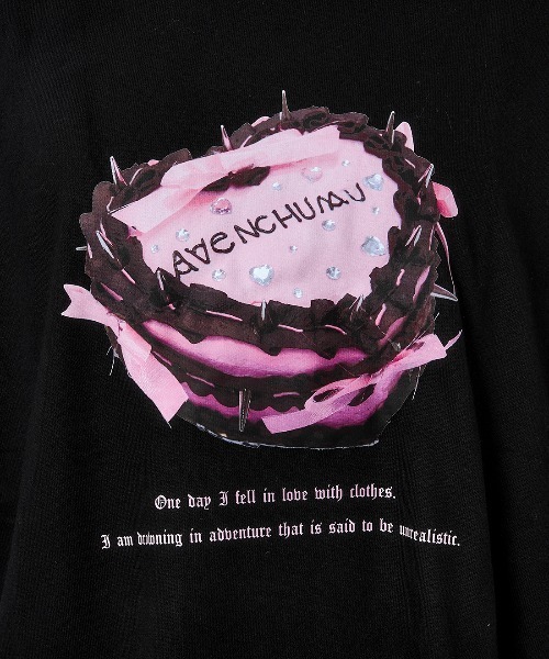 tシャツ AVENCHUMU heart cake T-shirt レディース AVENCHUMU tシャツ heart cake T-shirt レディース : ZOZOTOWN