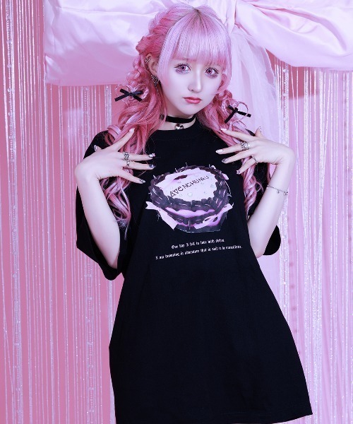 AVENCHUMU tシャツ AVENCHUMU heart cake T-shirt レディース