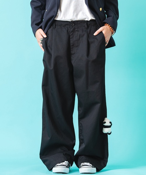 ankoROCK チノパン TEDDY ankoROCK ワイドチノパン メンズ レディース