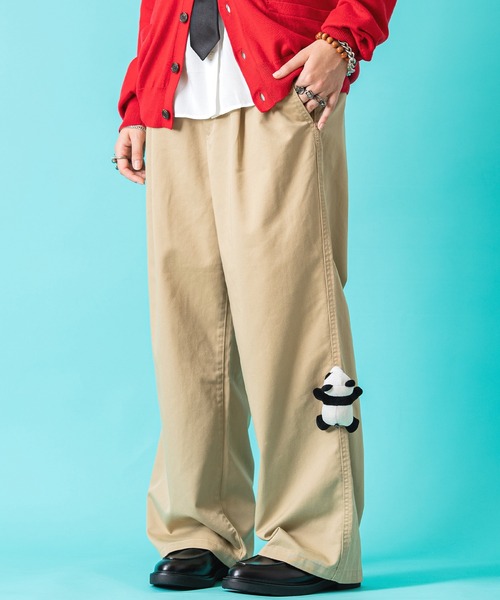 ankoROCK チノパン TEDDY ankoROCK ワイドチノパン メンズ レディース