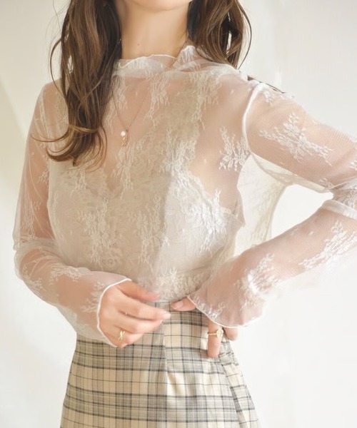 レースシアーメロウトップス レディース : ZOZOTOWN Yahoo!店 - 通販