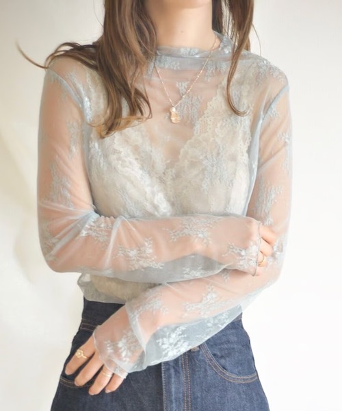 レースシアーメロウトップス レディース : ZOZOTOWN Yahoo!店 - 通販