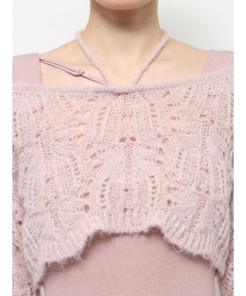 EATME（イートミー） ワンピース レイヤードニットワンピース