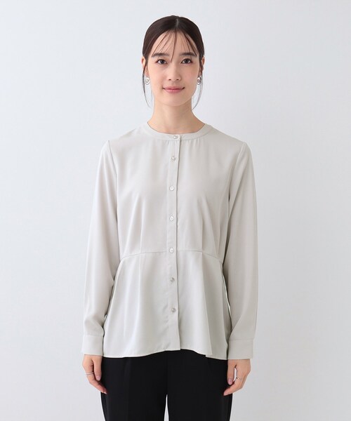 SHOO・LA・RUE（シューラルー） ブラウス シャツ 「S-3L」さらり軽やか