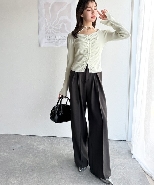【ニットの上でも可愛い】CHANEL★チョーカー★ギフトにも 2023/24 AW◇送料込【CHANEL】セーター カシミア ピンク P75733