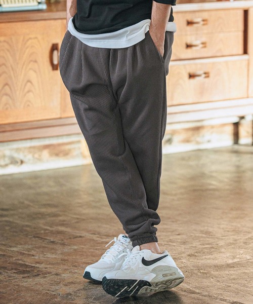 ×××あち××× CAMBIO パンツ mp13113-Jacquard Cut sew Balloon Silhouette