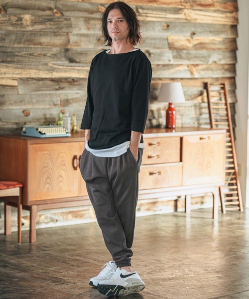 ×××あち××× CAMBIO パンツ mp13113-Jacquard Cut sew Balloon Silhouette