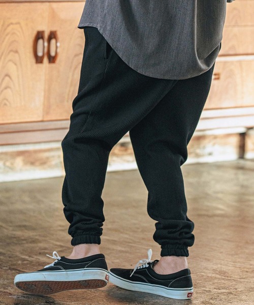 CAMBIO パンツ mp13113-Jacquard Cut sew Balloon Silhouette