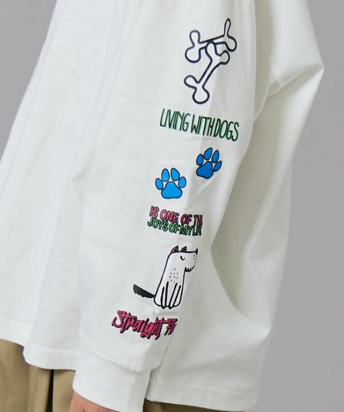 MEDM 長袖 ヒップホップ ストリート Tシャツ ◆男女シンプル 3色 mf001389-1.jpg